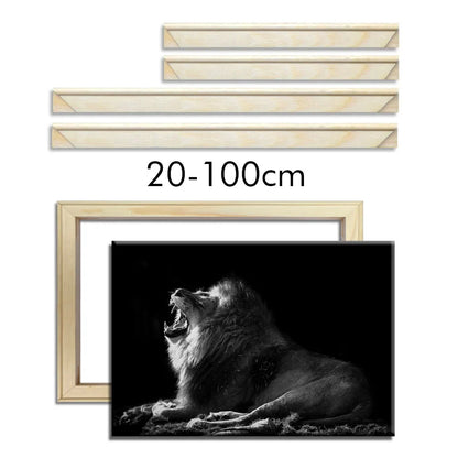 Wooden Canvas Frames – 30x40, 40x50, 50x70, 60x90cm for Photos, Oil Paintings & Diamond Painting Wall Art