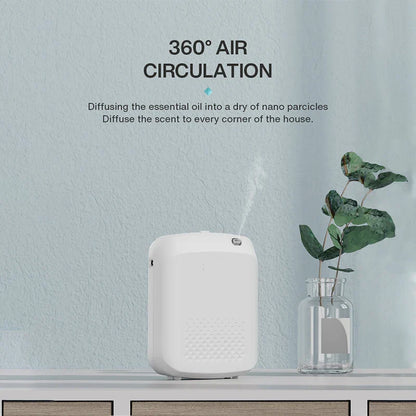 Electric Fragrance Diffuser - Wall-Hanging Aromatic Oil Air Freshener Machine for Home & Hotel