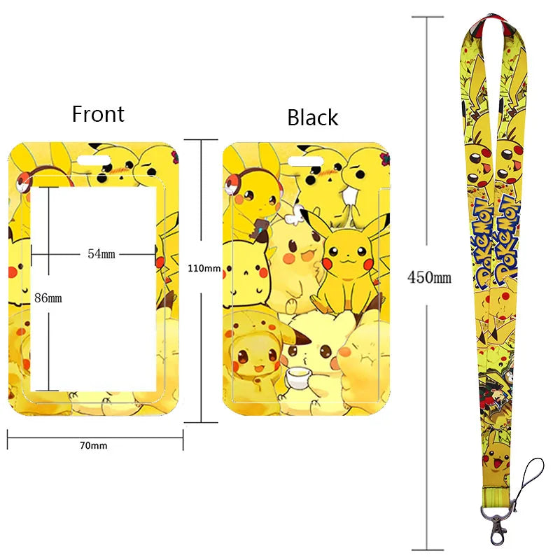 Neck Strap Lanyard for Keys and ID Cards – Badge Holder, Keychain, Key Rings, Fashion Accessory Gift
