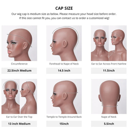 Pre-Cut Glueless 13x6 HD Lace Frontal Wig – 40 Inch Straight Human Hair, Pre-Plucked Ready-to-Wear for Women