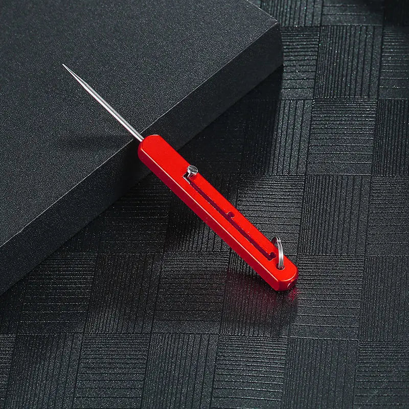 Telescopic Toothpick Tool - Multifunctional Rectangular Single Head Fruit Picking Dental Accessory