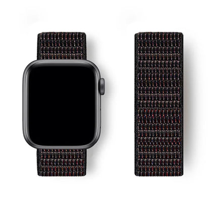 Sport Loop Strap for Apple Watch Band 40mm–49mm – Compatible with Series 3–10, SE & Ultra Adjustable Bracelet