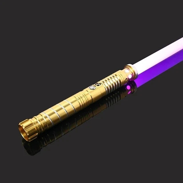 RGB Metal Lightsaber Toy - LED Light Sword with Colorful Effects for Kids, Kpop Fans & Collectible Fun