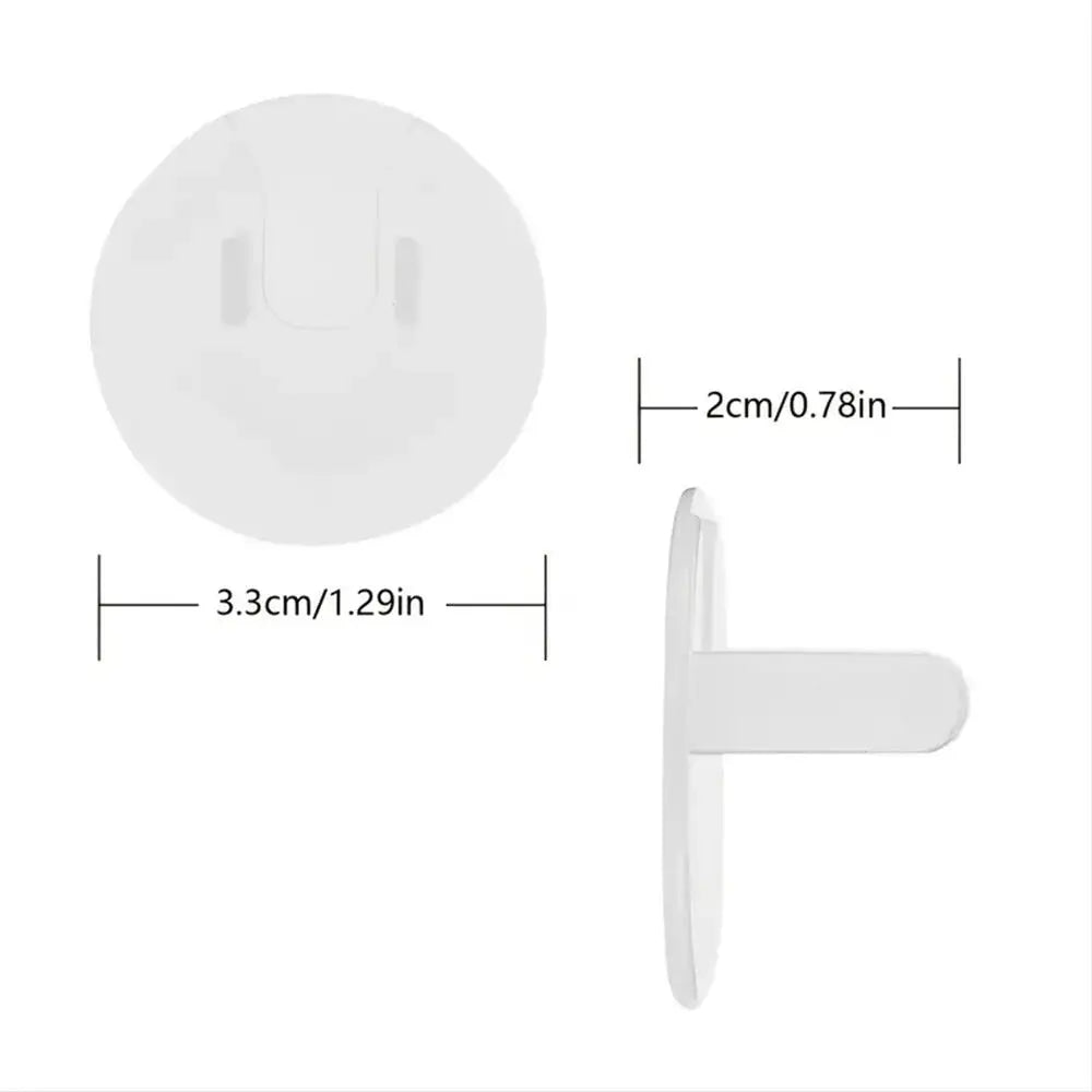 20pcs Outlet Covers | American Standard Baby Proofing Safety Plugs | Child Secure Electric Plug Protectors for Toddler Protection