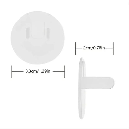 20pcs Outlet Covers | American Standard Baby Proofing Safety Plugs | Child Secure Electric Plug Protectors for Toddler Protection