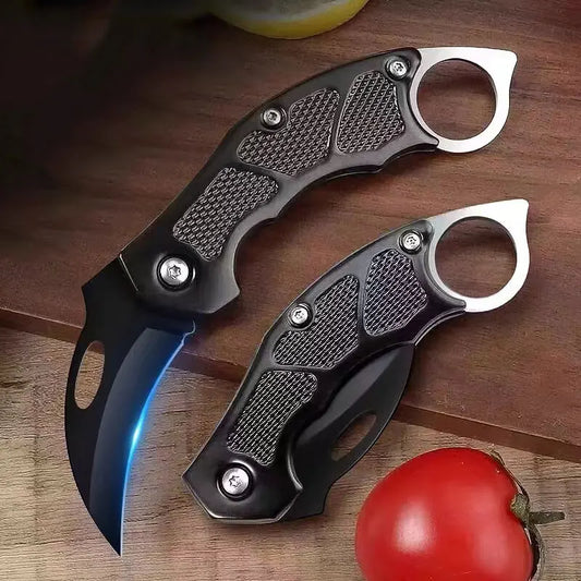 Folding Machete – Small Outdoor Camping & Hunting Pocket EDC Tool, Stainless Steel Folding Knife