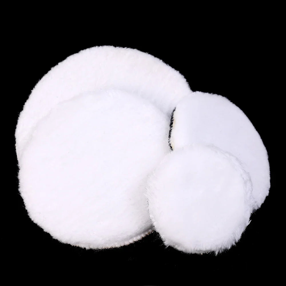 3/4/5/6/7-Inch Car Polishing Kit — Waxing Sponge, Wool, and Auto Paint Care Pads for Car Polisher
