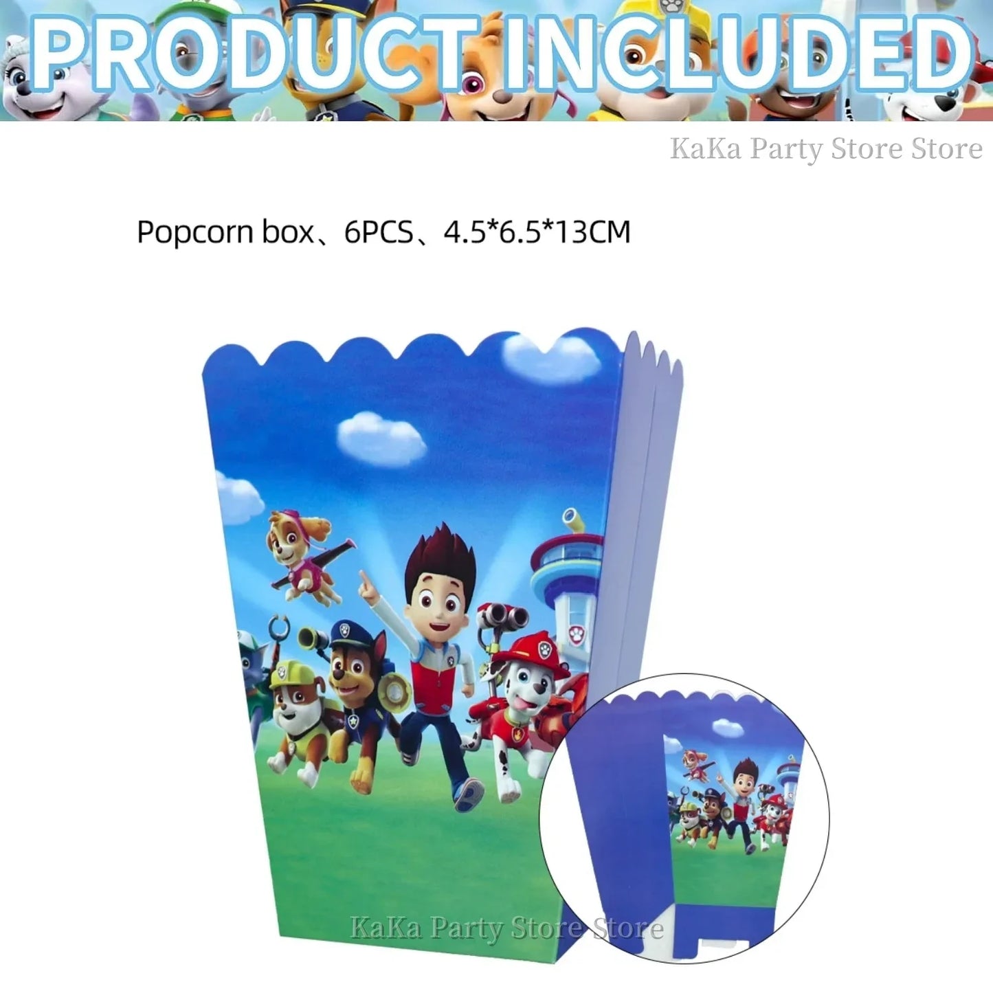 PAW Patrol Birthday Party Supplies Set – Tablecloth, Plates, Cups & Balloons Kids Party Decor for Birthday, Baby Shower & Favors