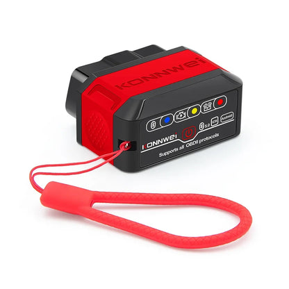 KONNWEI KW906 OBD2 Scanner – Bluetooth 5.0 ELM327 V1.5 Car Diagnostic Tool & Code Reader for Android/iOS