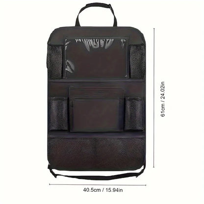 Multi-functional Car Seat Back Pocket Storage Bag - Organizer for Car Interior