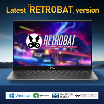 Retrobat Game Card — 3,170 Games for ROG Ally, LEGION GO, AYANEO, OneXPlayer, Steam Deck & Windows PC, Includes N64 Titles