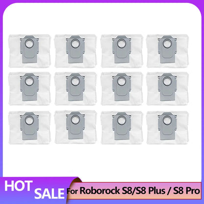 Roborock S8+, Q5 Pro, S8 Pro Ultra, S7 MaxV Ultra, Q7 Max+, Q8 Max Plus Dust Bags & Accessories Spare Parts