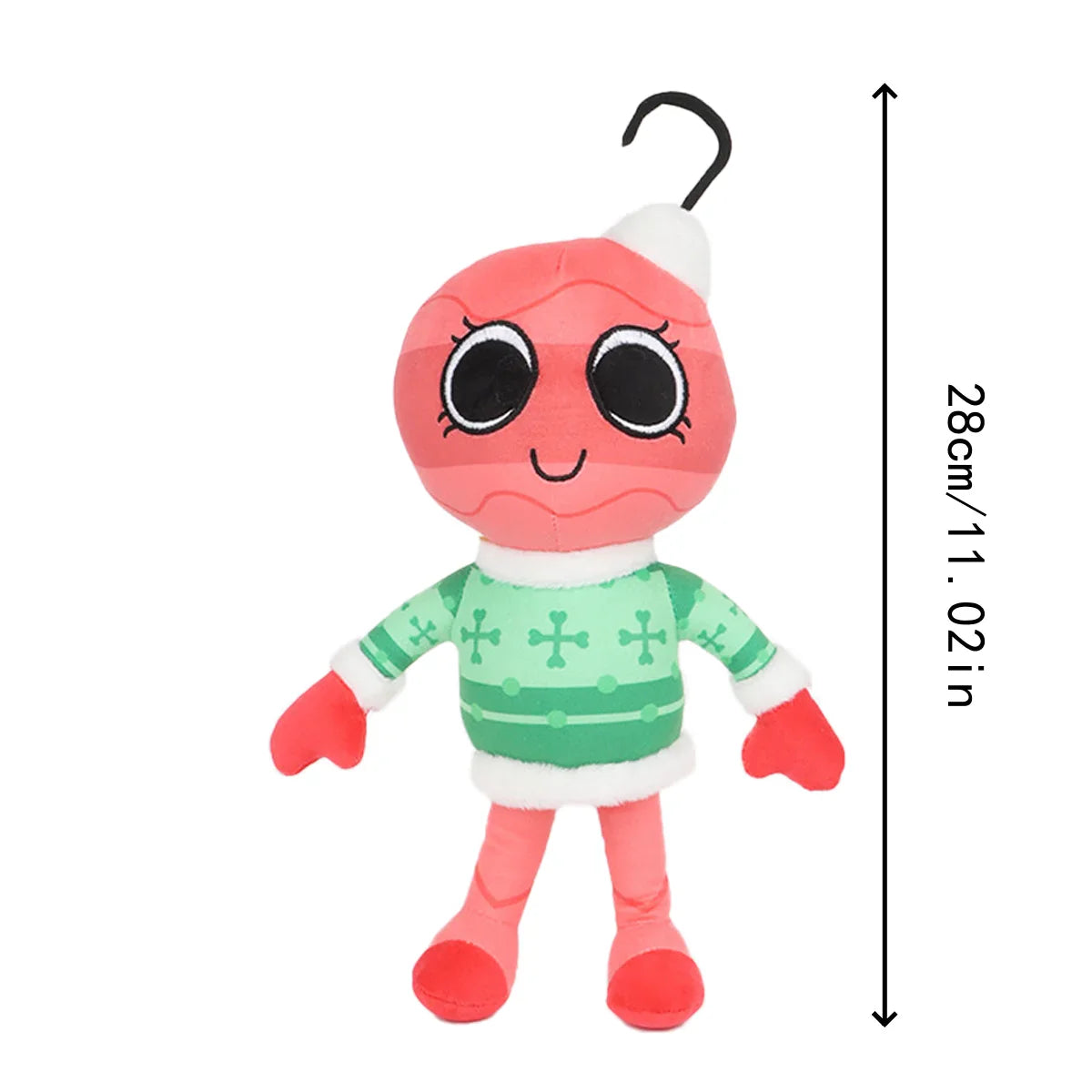 Kawaii Dandy's World Plush Toys – Twisted Eggson Painted Pattern Game Peripheral for Kids, Birthday & Xmas Gift