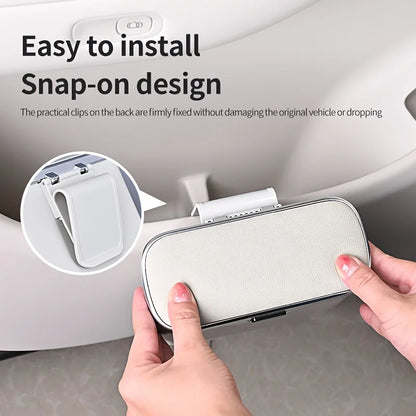 Multifunctional Car Trash Can with Lid – Hanging Storage Bin for Wet & Dry Use, Auto Interior Organizer Box Accessory