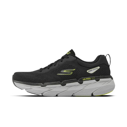 Skechers Max Cushioning Premier Men’s Running Shoes – Shock Absorbing, Moldproof, Antibacterial, Breathable with Classic Strap