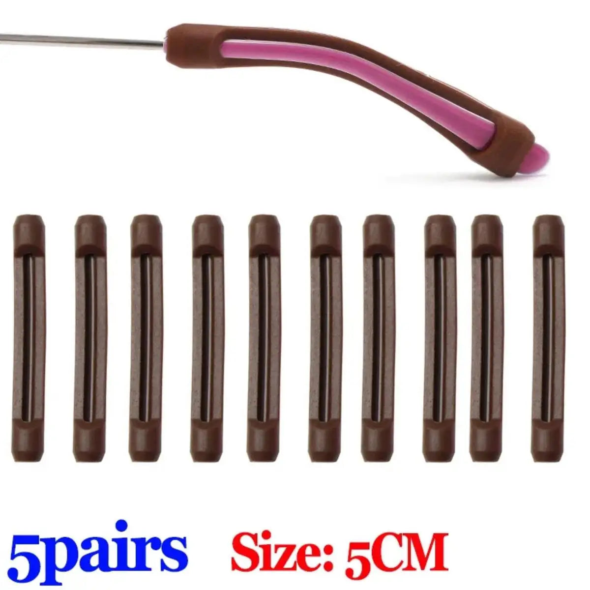 10/20pcs Anti-Slip Silicone Glasses Sleeve – Ear Hook & Frame Brackets for Secure Fit