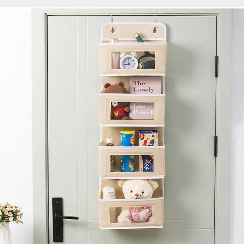 Space-Saving Non-Woven Storage Bag - Wall Hanging Wardrobe Organizer for Baby Diapers, Closet, Dorm, Bath & Kitchen Essentials
