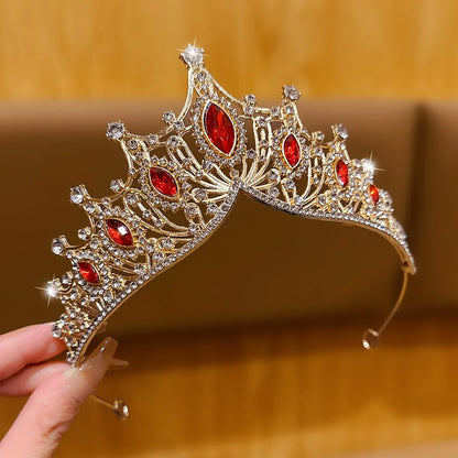 Fashionable Crown Headband - Sweet Hair Accessory for Performances & Birthdays