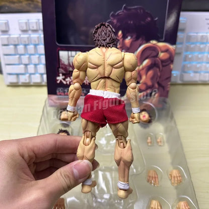 ST Baki Hanma Son of Ogre Action Figure – Hanma Yuujiro PVC Fighting Anime Model Toy Collection Gift