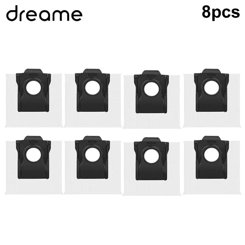 Dreame Robot Vacuum Accessories - Replacement Main Brush, Side Brush, Filter, Mop & Dust Bag for L10s Pro Ultra X30 Series