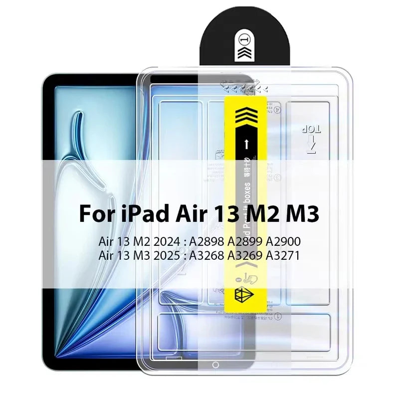 Tempered Glass Screen Protector for iPad – Compatible with 10th Gen, iPad Air, iPad Mini, iPad Pro 11/12.9, 2025 Models