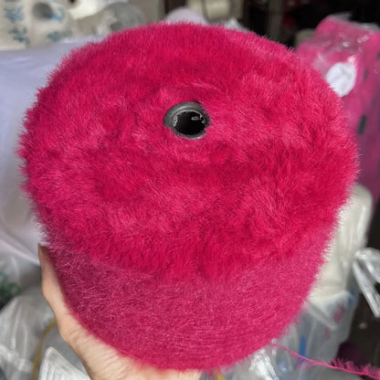 250g Mink Velvet Yarn – Soft Non-Pilling Long & Short Hair Yarn for Shawls, Coats, Scarves & Baby Sweaters