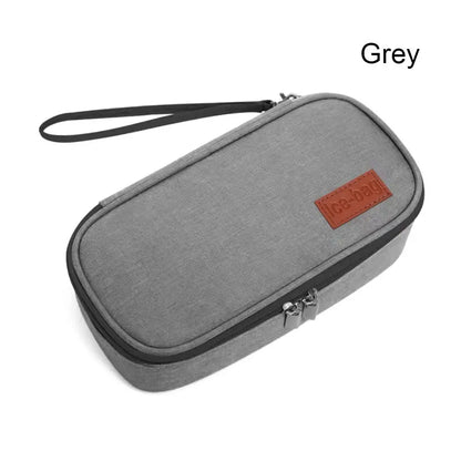 Portable Insulin Cooling Bag – Waterproof Oxford Pill Protector & Medical Cooler for Diabetes