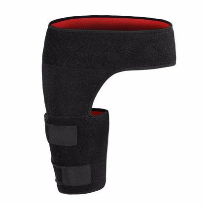 Hip Brace Thigh Compression Sleeve – Support Wrap for Hip Pain Relief, Sciatica, Hamstring & Quad Muscle Strains