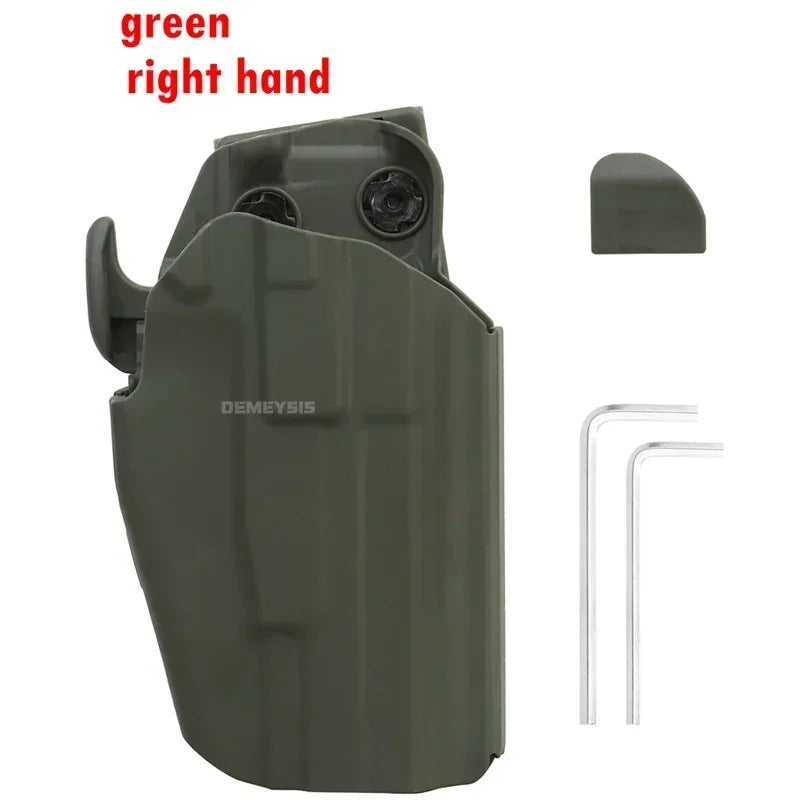 Adjustable Gun Holster — Right/Left Hand Waist Carry Case for Tactical Pistols