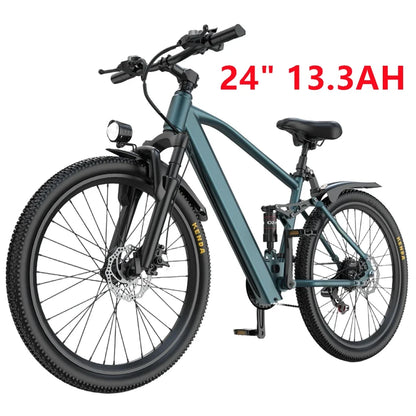 Electric Mountain E-Bike for Adults - 1000W Peak Motor, 36V High-Capacity Battery, Commuter Electric Bicycle
