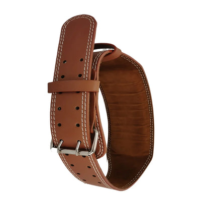 Fitness Waist Support Belt: Sports Safety Protection for Deep Squats, Hard Pulls - PU Leather Weightlifting Belt for Enhanced Fitness Protection