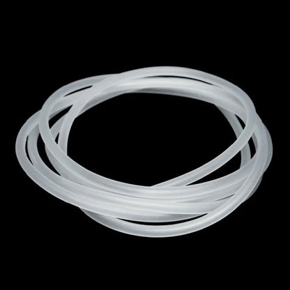 Silicon Aquarium Oxygen Pump Hose - 4x6mm, 1m/3m/5m/10m, Food Grade Tube for Fish Tank & Pond