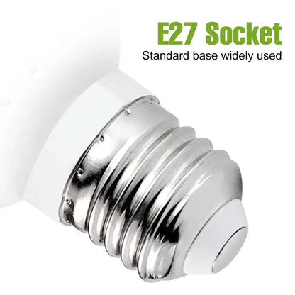 E27 LED Plant Grow Light – Full Spectrum for Indoor Hydroponics, Flower, Seedling, Vegetables – AC85V-265V Growth Box Bulb