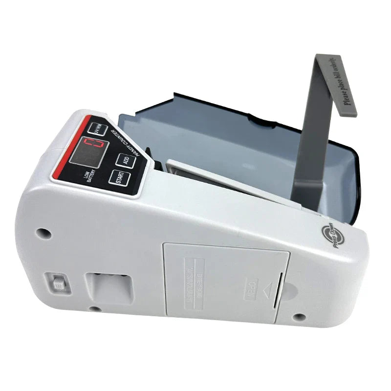 V30 LED Display Mini Bill Counter – Portable Battery/Plug Money Machine for Cash & Banknote Currency Counting