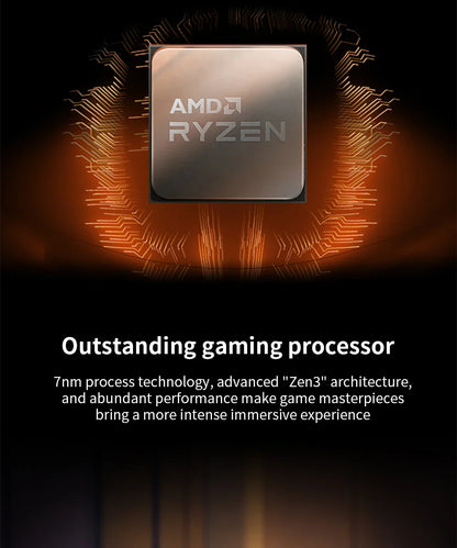 AMD Ryzen 7 5700X – 8-Core 16-Thread Desktop Gaming CPU, Up to 4.6GHz, Socket AM4