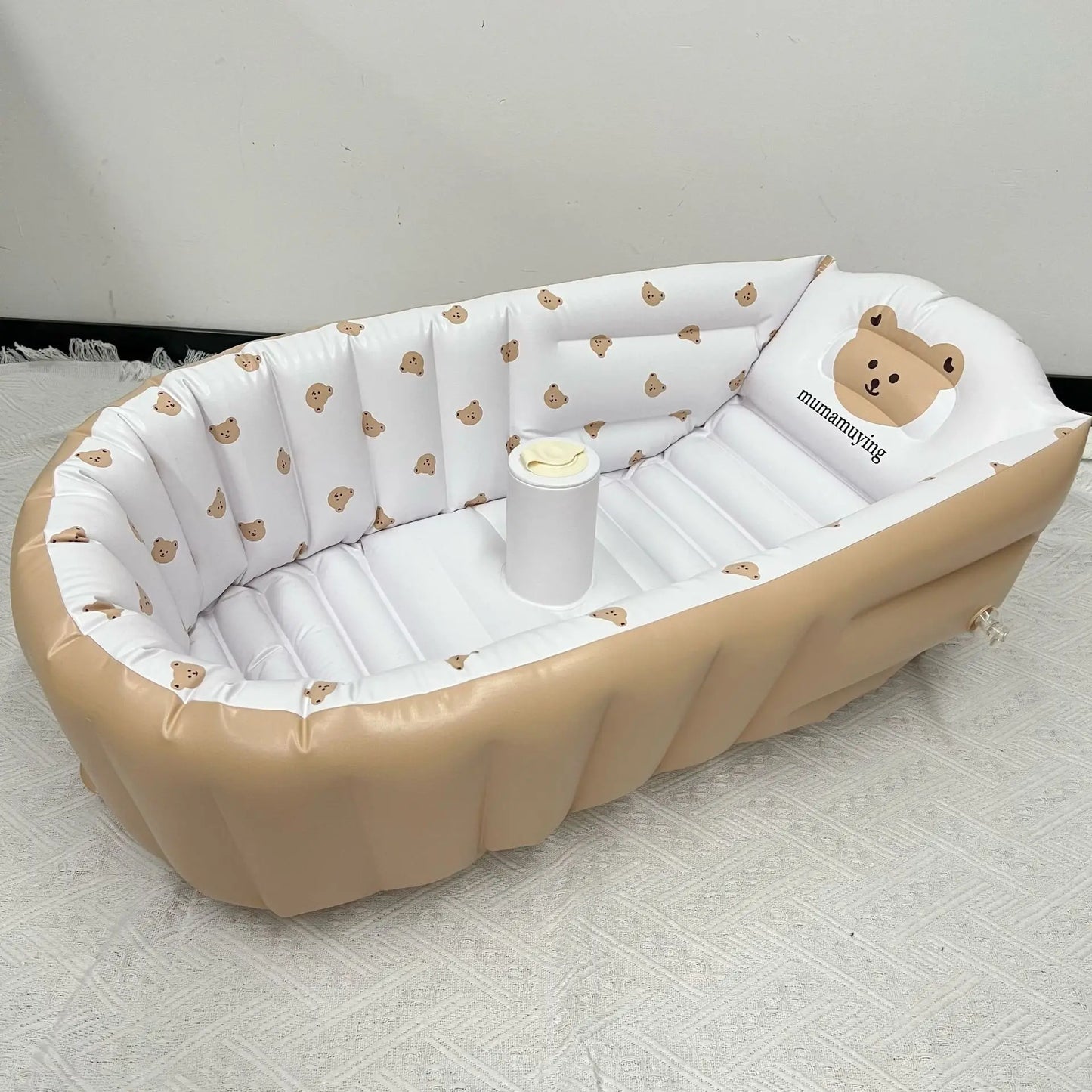 Animal Baby Inflatable Bathtub – Portable Outdoor Swimming Pool for Newborns & Kids