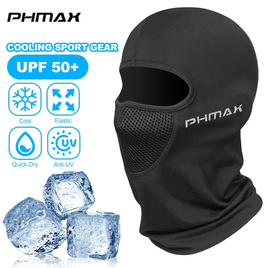 PHMAX Motorcycle Balaclava Riding Mask – Full Face Windproof Warm Breathable Hood Scarf for Biker Wind & Cold Protection