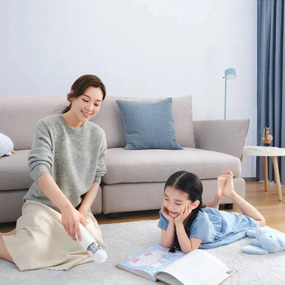 XIAOMI MIJIA Portable Handheld Vacuum Cleaner - 13000PA Cyclone Suction for Home & Car - Mini Wireless Dust Catcher Collector
