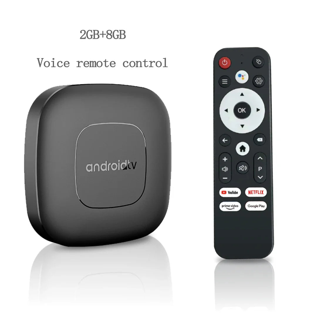 Android 13 Smart Home Theater TV Box – Allwinner H313, Google Assistant, Netflix Streaming, Bluetooth Media Player, 2GB/16GB, 2.4G/5G Wifi, T1