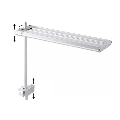 Week Aqua S Series WRGB Fishing Lamp – ADA Style LED Light for Aquariums, Fish Tanks, Fishbowls & Aquascaping Decoration