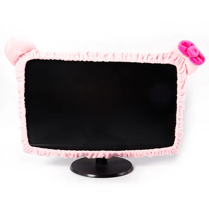 Dust-Proof Computer Decorative Cover - Cute and Protective Notebook Monitor Surrounding Cover (1 Piece)