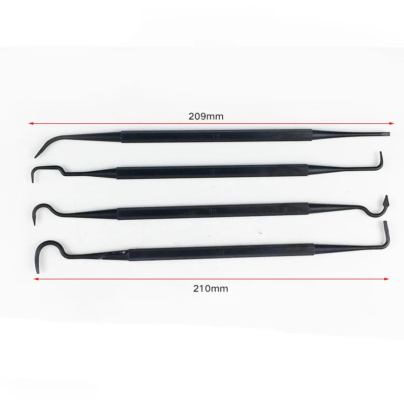 ALLSOME Double-End Steel Wire Brush & Nylon Pick Set: Universal Gun Cleaning Kit - Tactical Rifle Cleaning Tool for Hunting Enthusiasts