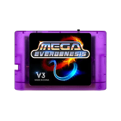3000 in 1 Mega Genesis V3 Pro Game Card - 4GB TF Memory Card for SEGA Genesis Mega Drive Console