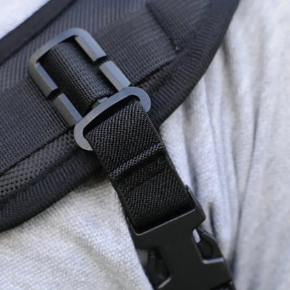 Camera Sling Strap with Safety Tether – Adjustable Comfortable Shoulder Belt for Outdoor Photography