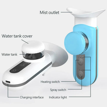 Electric Eye Nano Sprayer — Hot Compress & Moisturizing Instrument for Eye SPA & Fatigue Relief