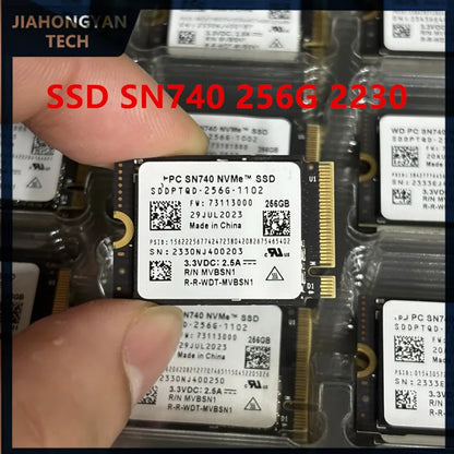 WD SN740 NVMe 2230 SSD 256GB 512GB 1TB 2TB PCIe 4.0 Solid State Drive High-Speed Storage for Cameras Handheld Devices & Mini PCs