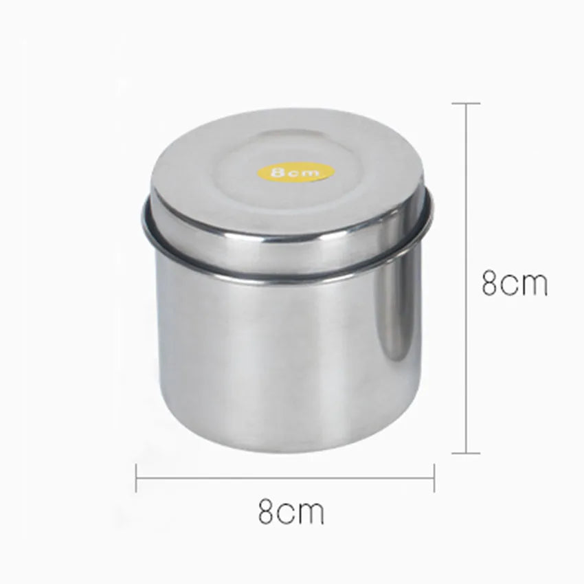 Stainless Steel Kidney-Shaped Sterilized Tray – Medical, Dental & Surgical Tweezers Container Jar