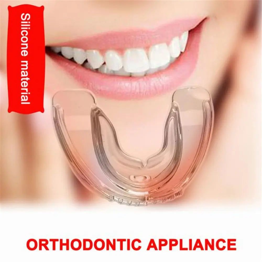 Orthodontic Braces Appliance – Silicone Teeth Alignment Trainer, Retainer for Bruxism & Teeth Straightening
