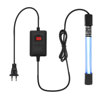 5W/11W Aquarium UV Sterilizer Light – Fish Tank Water Cleaner & Algae Removal Sanitizer for Clear Aquarium Water