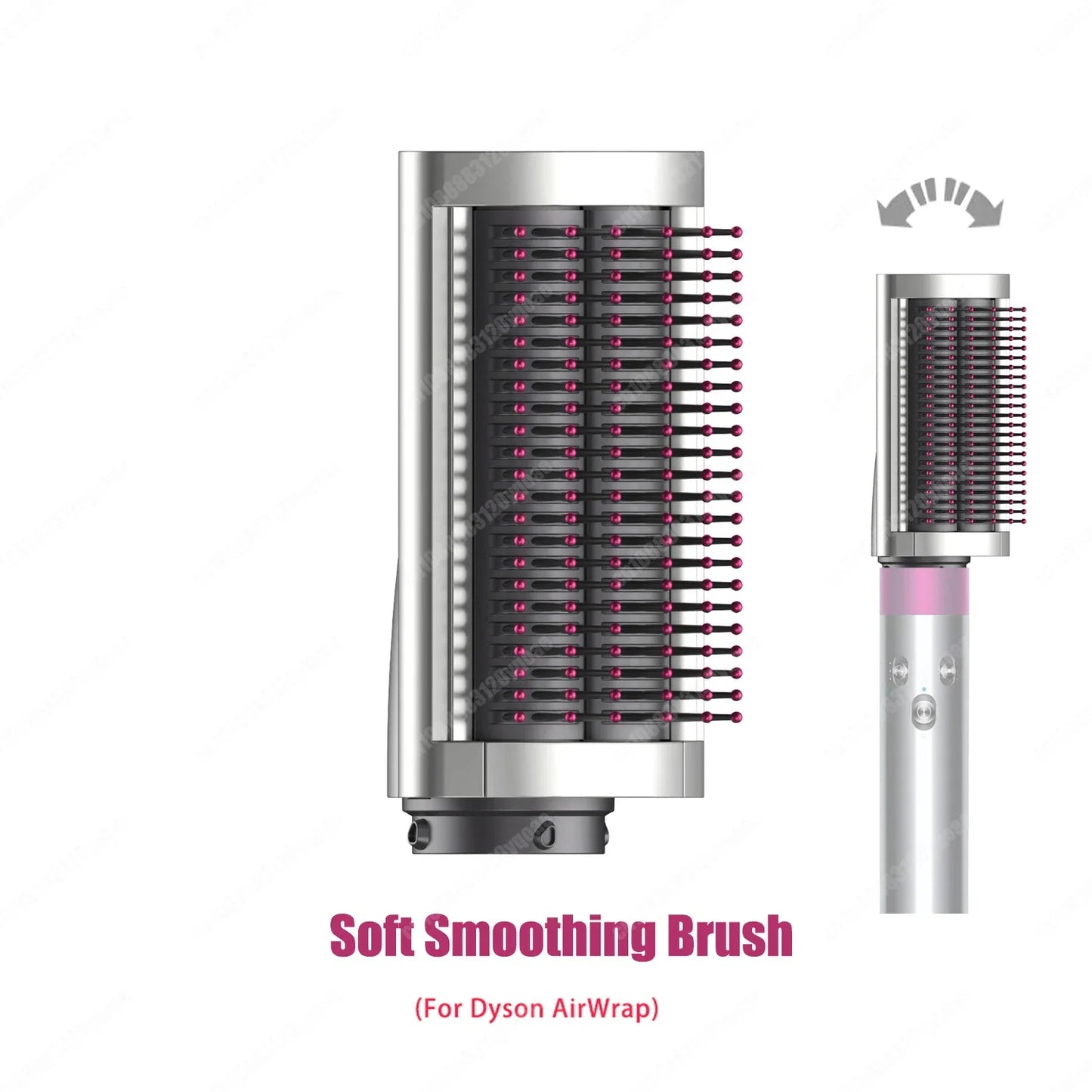 Anti-Flyaway Hair Styling Nozzle for Dyson Airwrap HS01/HS05 – Brush Attachment for Auto Curling & Dryer Accessories